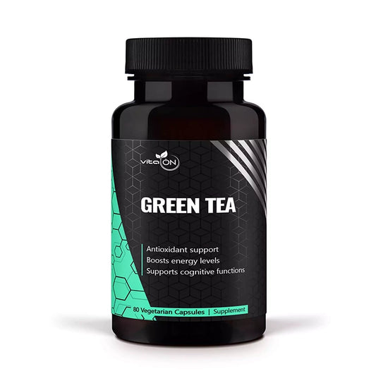 Groene thee-extract zorgt voor een hoog energieniveau, verbeterde hersenfunctie en antioxidantbescherming.